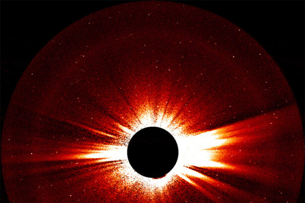 2 spacecraft caught the waves that might heat and accelerate the solar wind