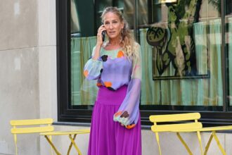 A $30 Lookalike for Sarah Jessica Parker's Chic Drop Waist Skirt