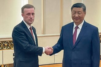 China's Xi Jinping meets with U.S. national security advisor Jake Sullivan