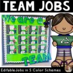 Clickable TPT resource cover image for a classroom jobs resource