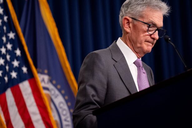 Fed Chair Jerome Powell speaks from Jackson Hole conference