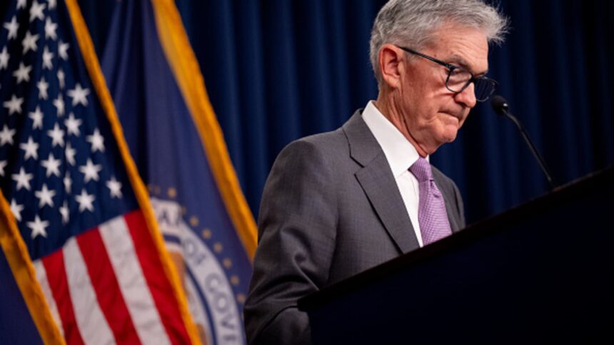 Fed Chair Jerome Powell speaks from Jackson Hole conference