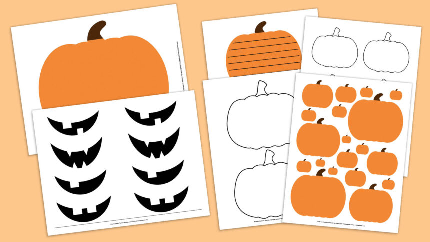 Pumpkin Shape Cut-Outs