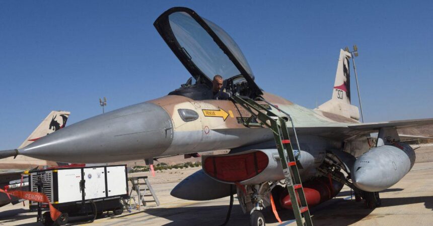 Israeli Fighter Jets Air Strikes At Hezbollah Strongholds In Lebanon