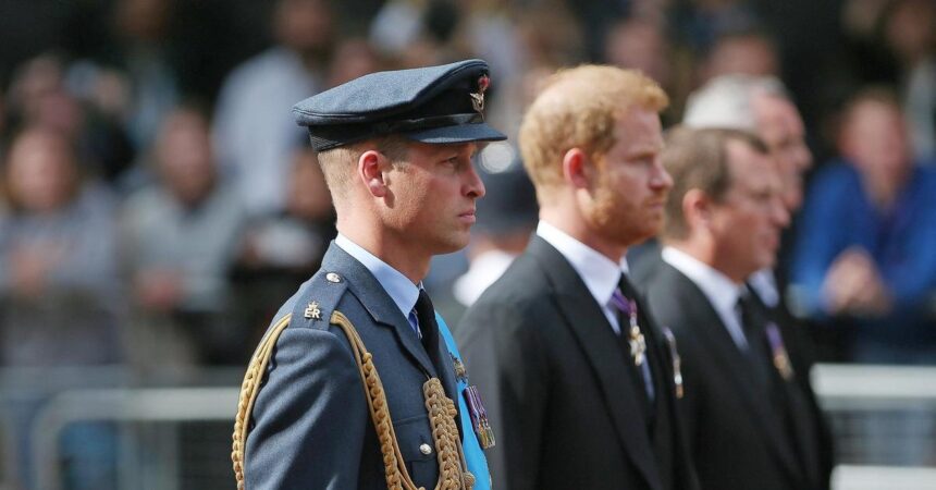 Prince William & Prince Harry Avoid Each Other At Uncle's Funeral