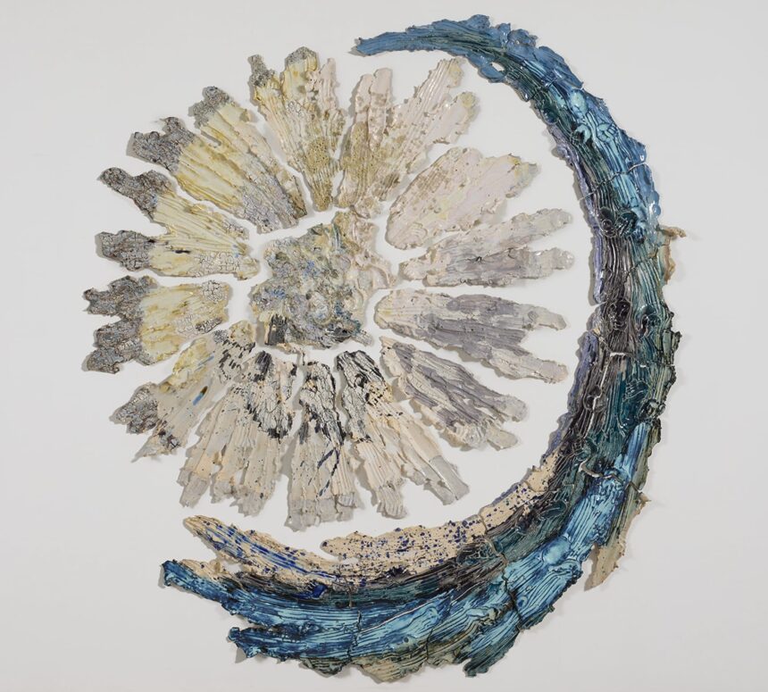 Using Her Body Weight, Brie Ruais Heaves 130 Pounds of Ceramic into Radial Sculptures — Colossal