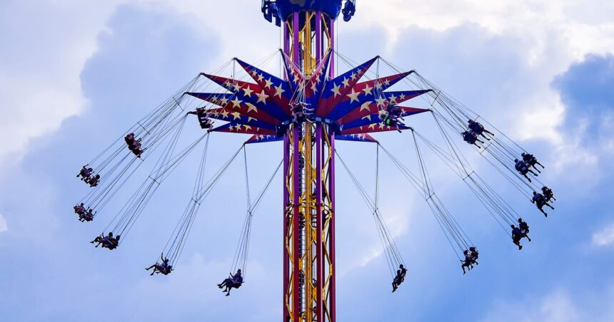 Visitors At Six Flags Stuck Nearly 250 Feet Above Ground In Storm