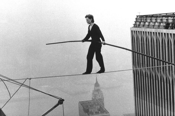 Philippe Petit Marks the 50th Anniversary of His World Trade Center Walk With a New High Wire Act