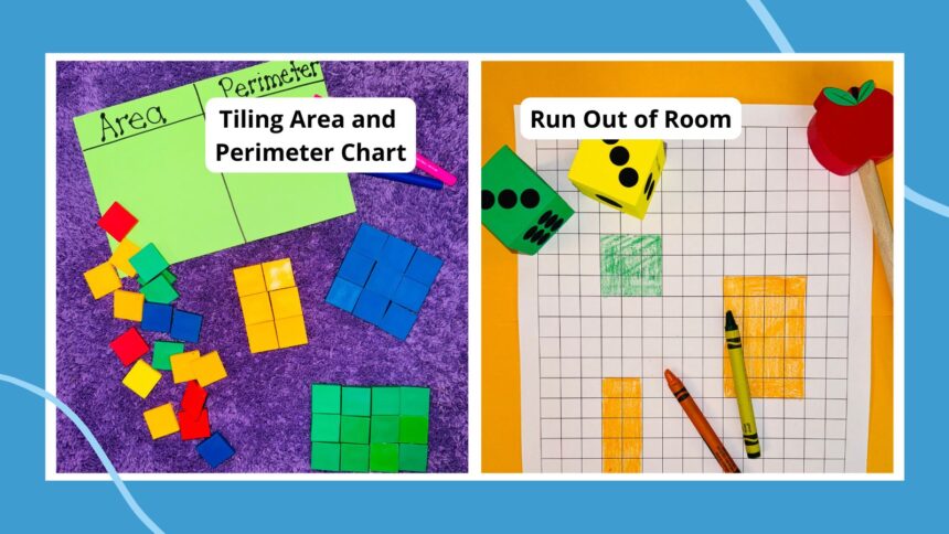 two ideas for area and perimeter activities