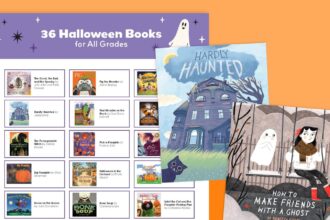 free printable list of Halloween books