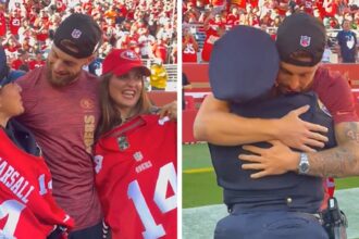 49ers' Ricky Pearsall Has Emotional Reunion W/ Shooting 1st Responders During 'MNF'