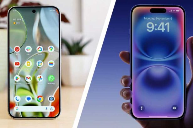 Google Pixel 9 Pro XL and Apple iPhone 16