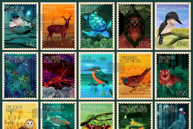 A Stamp Collection Is a Vivid Ode to Endangered Animals — Colossal