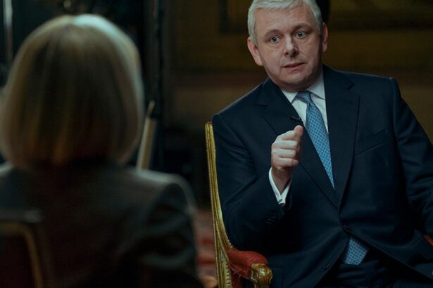 ‘A Very Royal Scandal’s’ Michael Sheen, Ruth Wilson on Prince Andrew