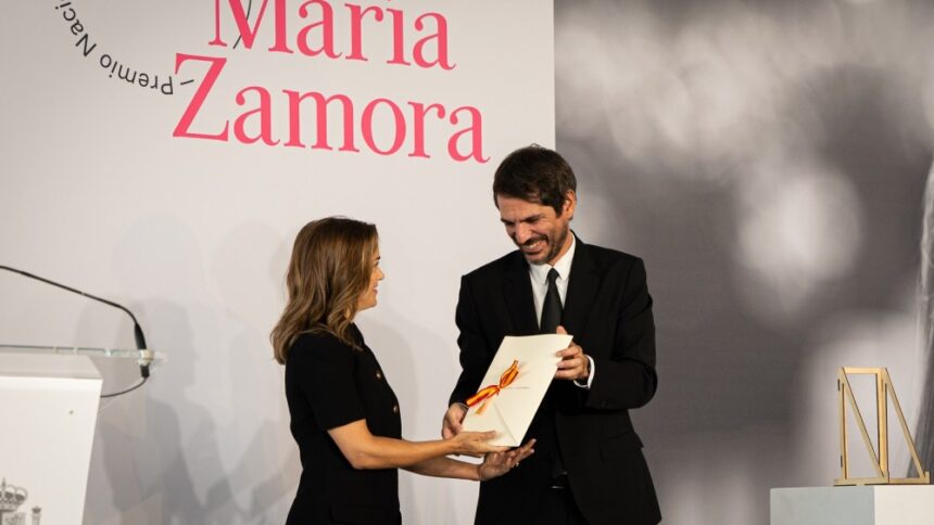 'Alcarràs'' Maria Zamora Accepts Spain's National Cinematography Award