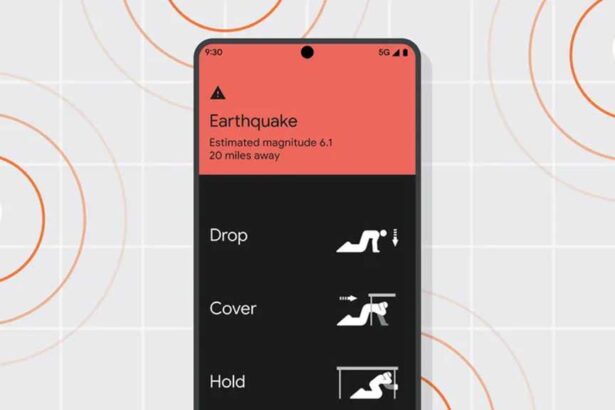 android earthquake alert