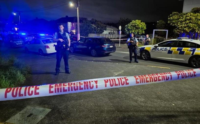 Armed police guard Auckland street after fatal shooting