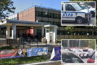 Boy, 15, slashed 3 times in the face outside NYC school during feud with another teen: sources