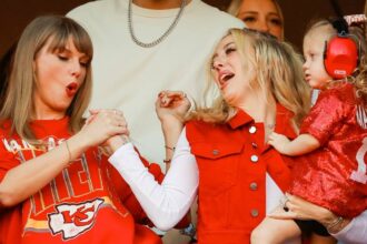 Brittany Mahomes Channels Taylor Swift’s Game Day Style at Chiefs Game