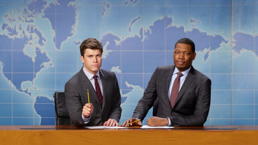 Colin Jost, Michael Che to Host Peacock's First Live Comedy Special