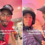 DC Canna Coffee owner Greg Harris berates Uber Eats driver to 'learn English' in viral TikTok before health officials shut down store