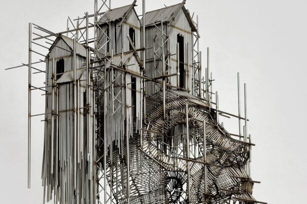 David Moreno’s Anthropomorphic Foundations Support Cascading Villages — Colossal