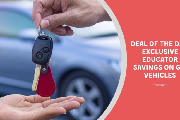 Deal of the Day: Exclusive Educator Savings on GM Vehicles