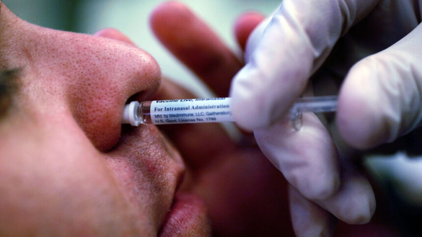 FDA approves first at-home flu vaccine in U.S., a nasal spray