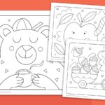 Fall Coloring Pages Feature