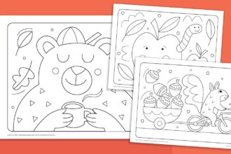 Fall Coloring Pages Feature