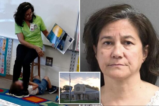 Florida teacher arrested for putting boy, 3, in headlock with her legs during story time