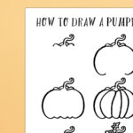 How to Draw a Pumpkin Feature