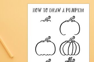 How to Draw a Pumpkin Feature