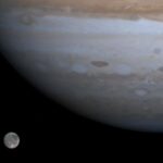 Huge asteroid impact may have knocked over Jupiter's largest moon