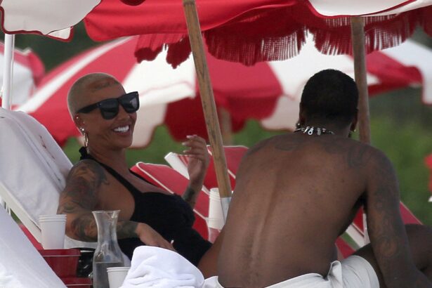 Iman Shumpert, Amber Rose Go On Beach Date, Just Friends