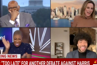 'Introvert' Zinger About Trump’s Debate Dodge Has MSNBC Panel In Stitches