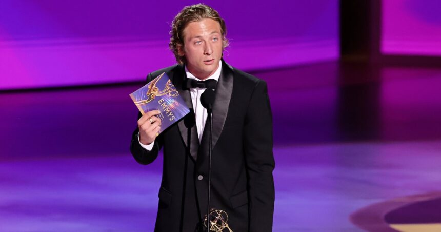 Jeremy Allen White Wins Best Lead Actor in Comedy at 2024 Emmys