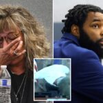 Judge attacked by convicted felon in court chokes back tears, says she feared for her life as he pleads guilty