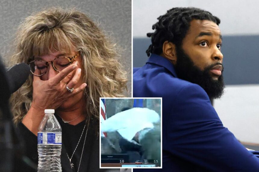 Judge attacked by convicted felon in court chokes back tears, says she feared for her life as he pleads guilty