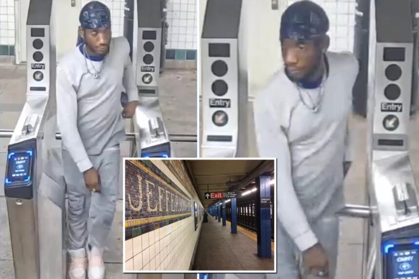 Maniac senselessly shoves woman, 62, onto NYC subway tracks after demanding a lighter: cops