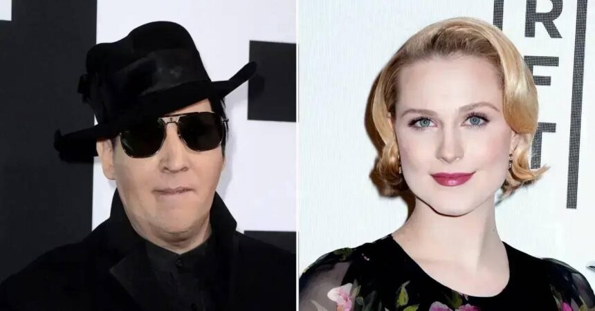 Marilyn Manson Hits Back at Ex-Fiancée Evan Rachel Wood Who Brought Him Down