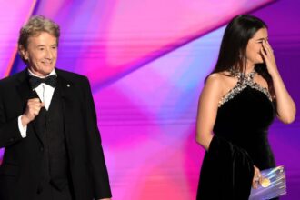 Martin Short Tells Selena Gomez 'I Got You, Baby' at 2024 Emmys