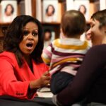 Michelle Obama leaves surprise signed books at Denver bookstore