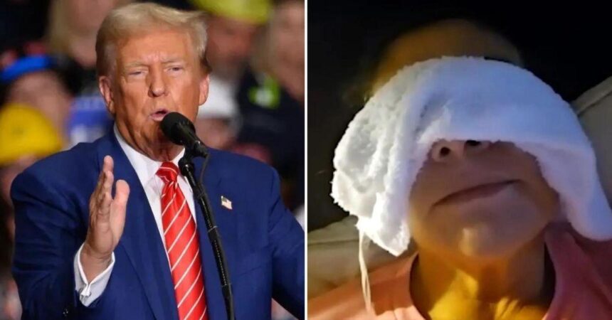 Mystery Eye Issues at Trump Rally Spark Fears of Third Assassination Attempt