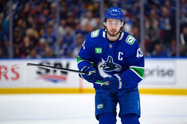 NHL fans divided on Canucks’ Quinn Hughes ranked second best D-man behind Cale Makar
