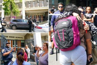 NYC school goes into lockdown over report of gunman leaving shaken parents railing against phone ban