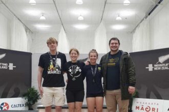 National success for Otago secondary school weightlifters