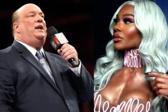 Paul Heyman on the left and Jade Cargill on the right (Image Credits: WWE.com)