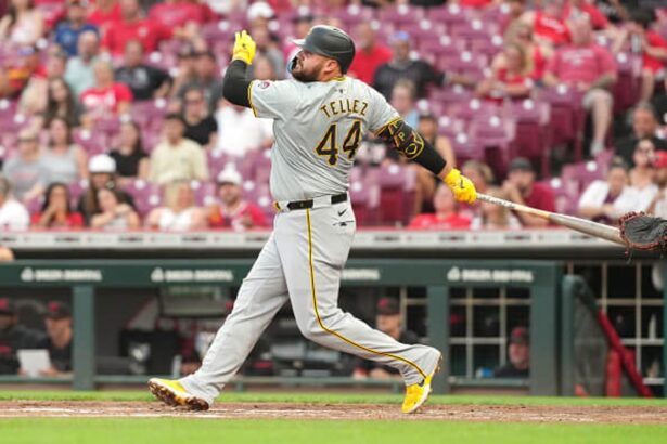 Pirates designate Rowdy Tellez four plate appearances short of a 0K bonus