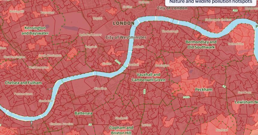 Pollution hotspots ‘threaten health and habitat’